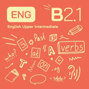 English Upper intermediate B2.1